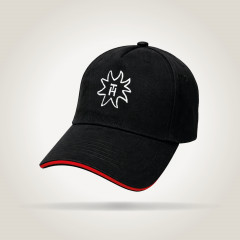 Kinder Baseballkappe schwarz 3